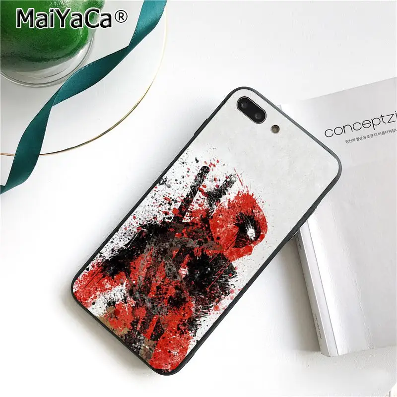 MaiYaCa классный Дэдпул из Вселенной Марвел чехол для телефона iphone 11 Pro 11Pro Max 8 7 6S Plus X XS MAX 5 5S SE XR