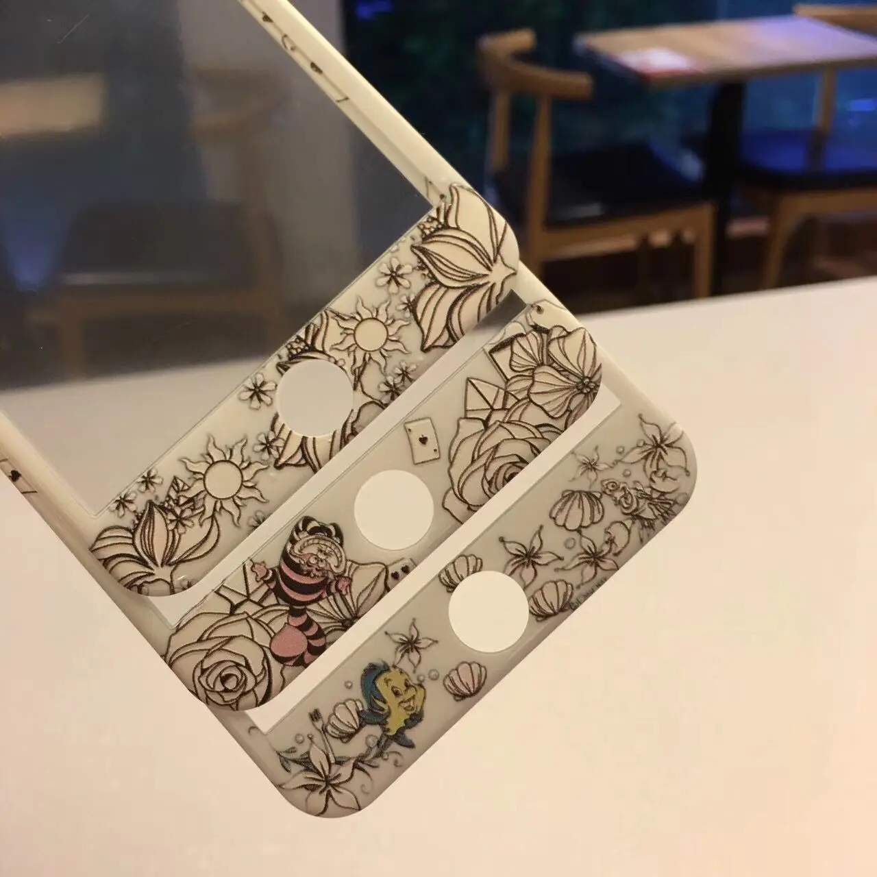 Алиса принцесса Русалка Рапунцель Жесткий PC+ TPU чехол для телефона для iphone 6 6S 7 8 Plus+ протектор экрана 3D 9H Закаленное стекло пленка