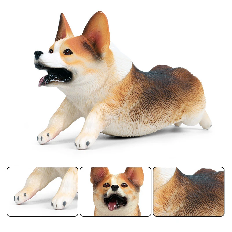 33 Styles Action&Toys Figure Small Mini Family Animal Cute Pet Dog Model Collectible Doll Figure For Kid Children's Gift