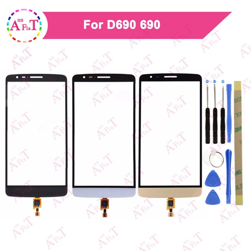 5 &quotдля LG G3 Stylus D690N D690 сенсорный экран дигитайзер Датчик внешняя стеклянная линза