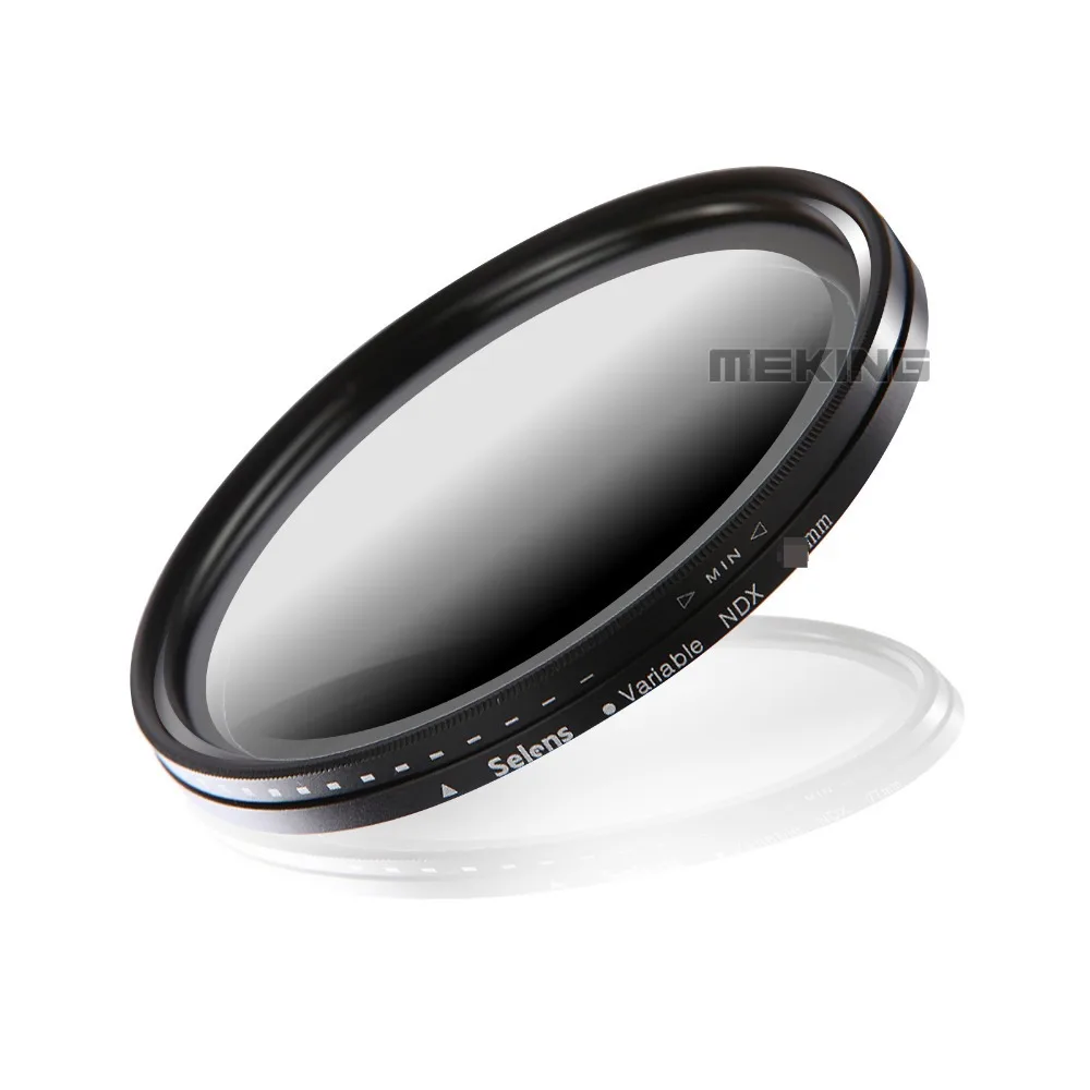 

Selens 55mm ND Neutral Density Variable Filter NDX lens filter for Nikon Canon camera with storage container