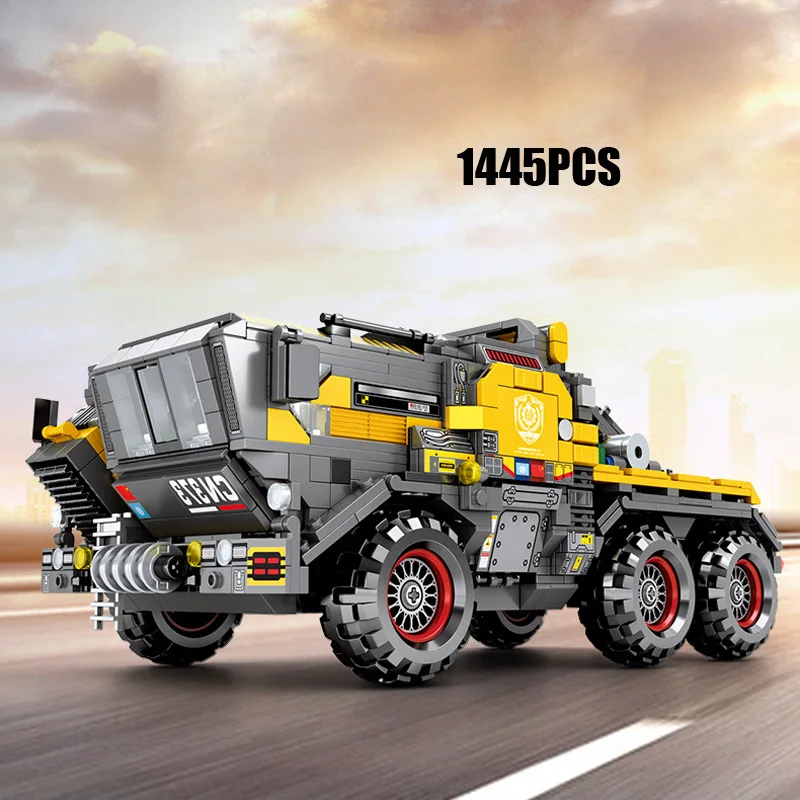 Блуждающие земли город инженерных cn373 добыча грузовик Транспортная Машина разбивать об голову цифры assemable building block игрушечные лошадки для подарка