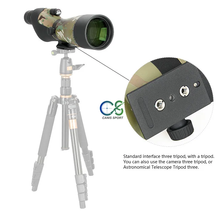 E.T Dragon ED Spotting Scope высокое разрешение 20-60x85 мм Водонепроницаемый зум многослойные