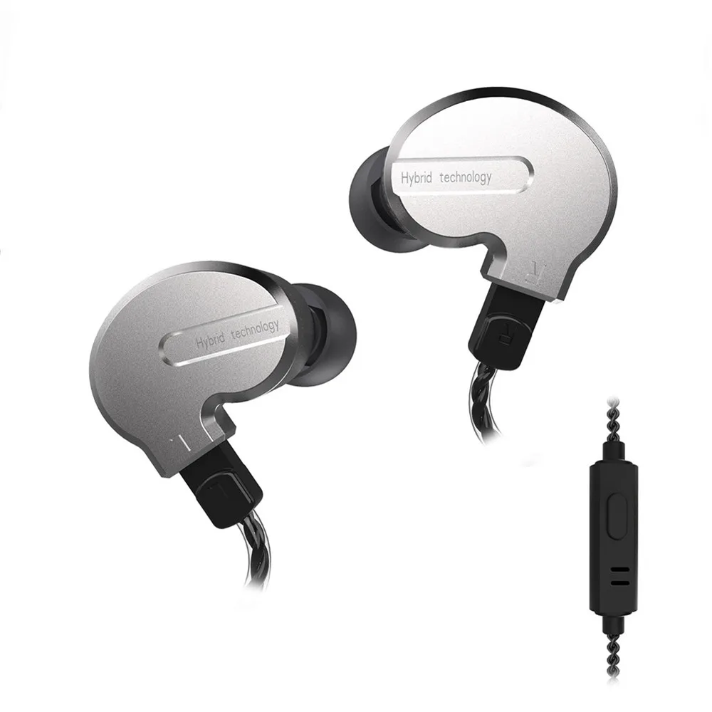 BQEYZ KB1 1BA + 2DD Гибридный привод металлические наушники в ухо HIFI DJ Monito спортивные для