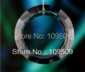 Бесплатная доставка 60 мм большое кольцо с круглым кристаллом призма Ловец снов