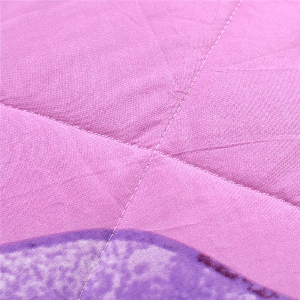 Летнее стеганое одеяло с рисунком в стиле Disney односпальное Двухспальное