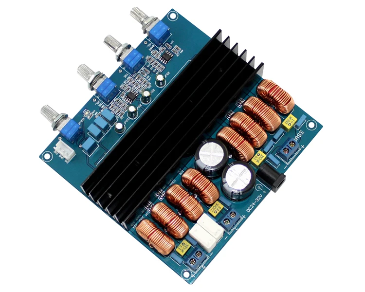 AIYIMA Amplificador класса D усилители аудио Плата TDA7498 2,1 цифровой усилитель мощности доска