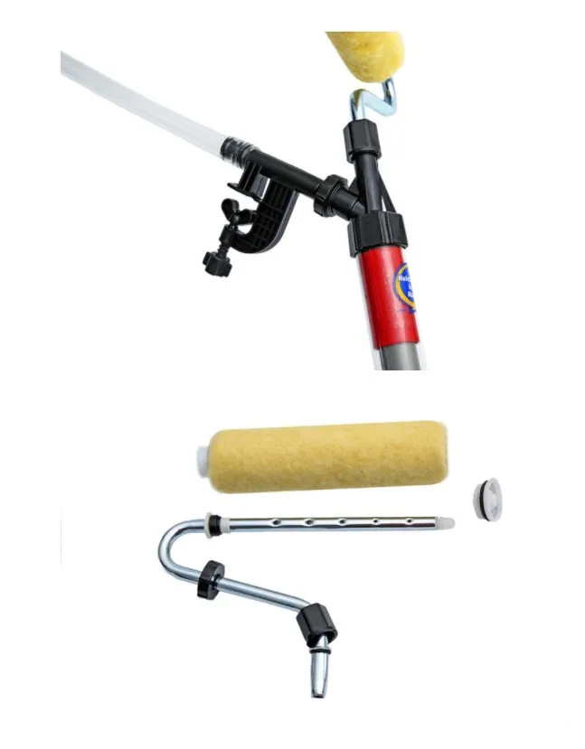 

Free ShippingPaint Roller Brush Storage Suction Pipe Type Semi-automatic Coating Roller Machine Latex Paint Roller Brush Machine