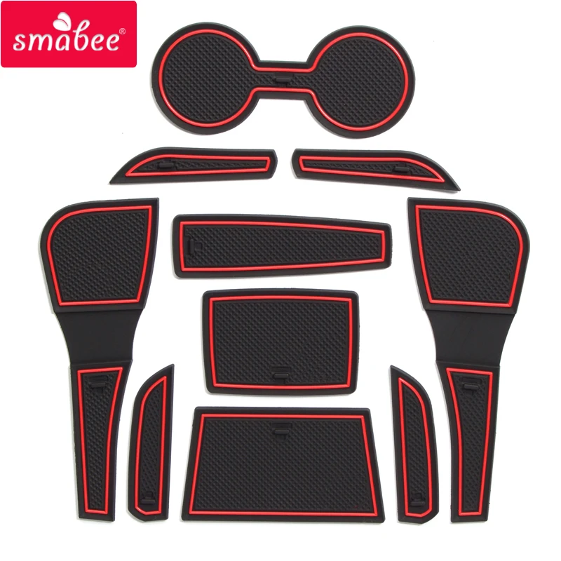 Резиновый коврик Smabee для Mazda 2 Demio 2015 2016 2017 2018 2019|pad pad|pads doorpad for cup |