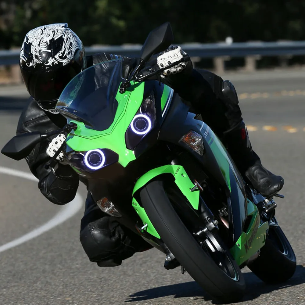 Kt мотоциклов полностью фара для Kawasaki ниндзя ZX 6R 20132014 2015 спрятал проектор комплект