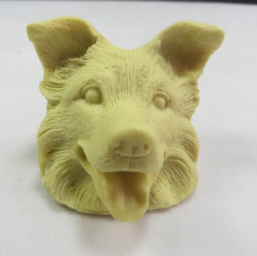 DW0004 силиконовая форма в виде головы собаки для мыла 3D формы ручной работы пищевых
