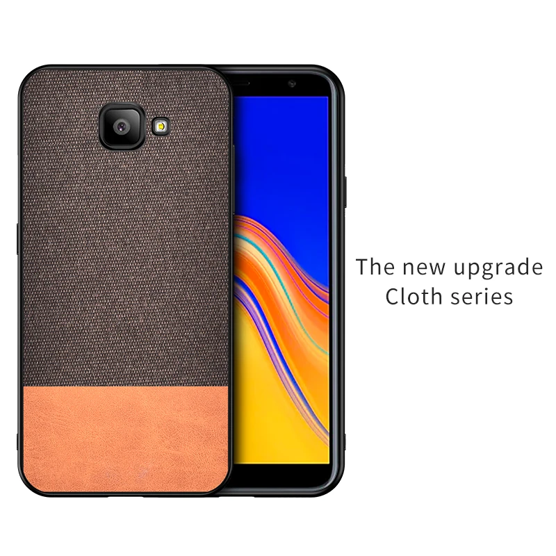 Для samsung Galaxy J6 J8 2018 плюс Цвета комбинированная одежда ТПУ мягкий чехол для J4