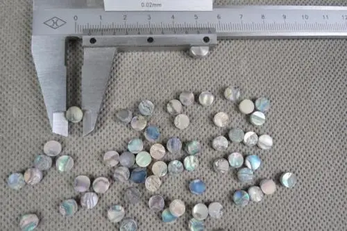 

50pcs Beautiful abalone Inlay Material Dots,diameter 6mm