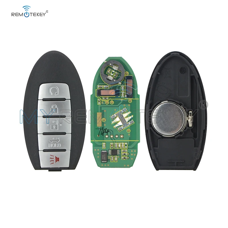 Умный ключ REMTEKEY с 5 кнопками чип ID46 433 МГц для Nissan Armada Infiniti QX56 QX80 2013 2014 2015 2016 2017 2018