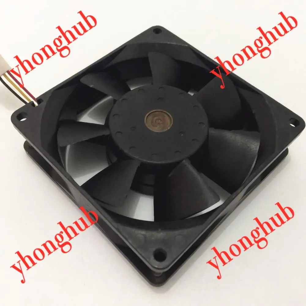 Sanyo Denki 109P0913N4D031 постоянный ток 13В 0.38A 3-жильный 90X90X25mm Сервер вентилятор охлаждения