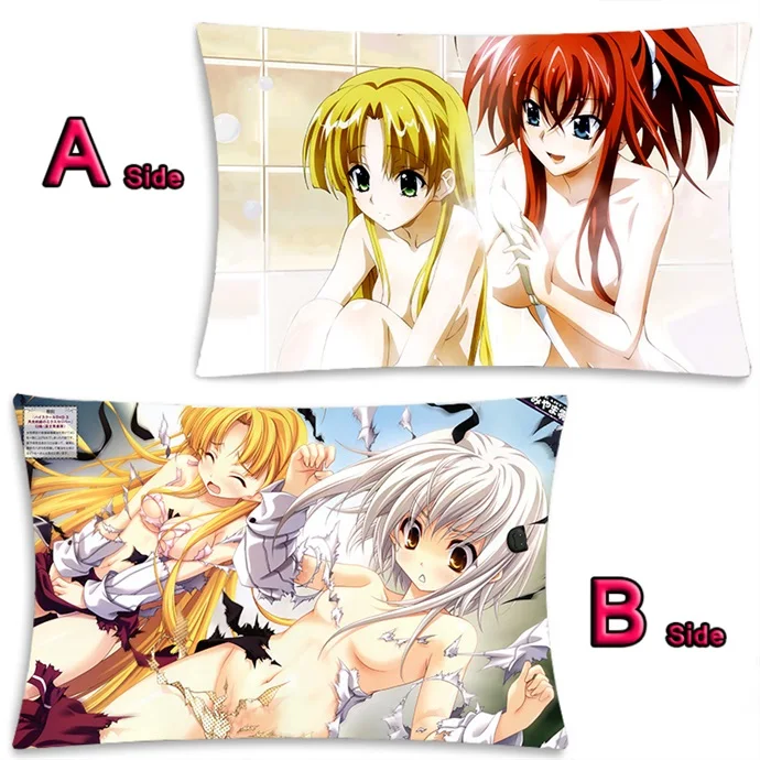 01 Аниме высокая школа DXD Hyoudou Issei Rias Gremory Yuuto Kiba длинная подушка для объятий Чехол Подушка для фанатов наволочка 2WAY 35x55 см - Цвет: 01