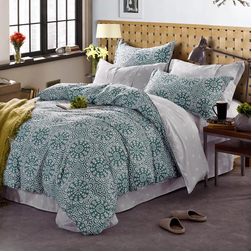 Новинка 2017 года Постельное белье пододеяльник устанавливает простыня