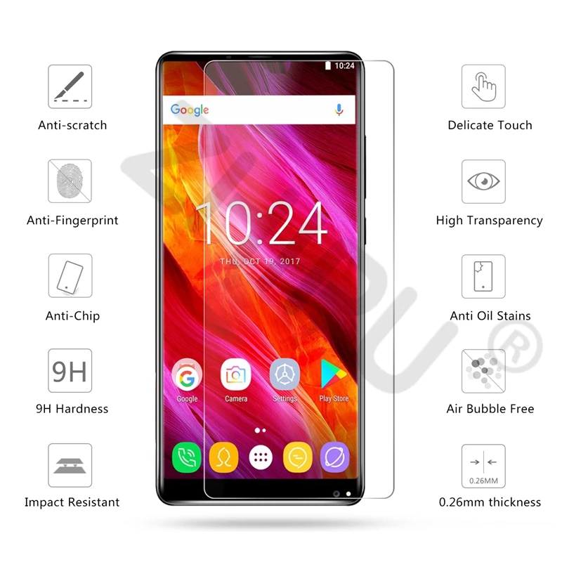 2.5D 0 26 мм 9H Премиум Закаленное стекло для OUKITEL MIX 2 5 99 дюйма Защитная пленка |