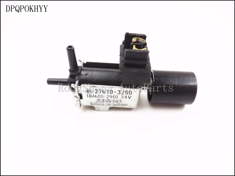 DPQPOKHYY подлинный для OEM 27610-3250 184600-2940 24V вакуумный клапан канистра соленоид очистки