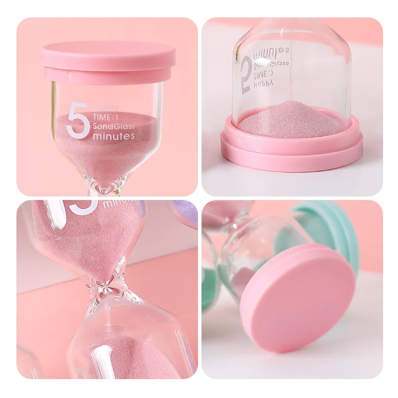 Песочные часы песочные 5 минут стеклянный таймер для душа Новое поступление