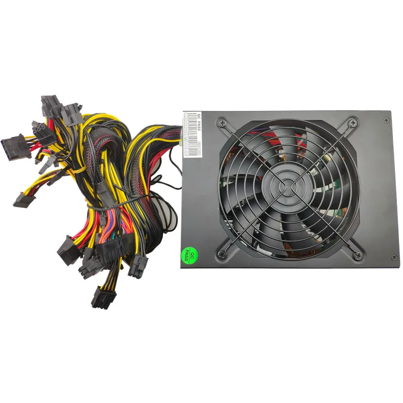 T.F.SKYWINDINTL 2000W ATX Gold Mining источник питания SATA IDE 8 GPU для ETH BTC эфириум 2000w PSU