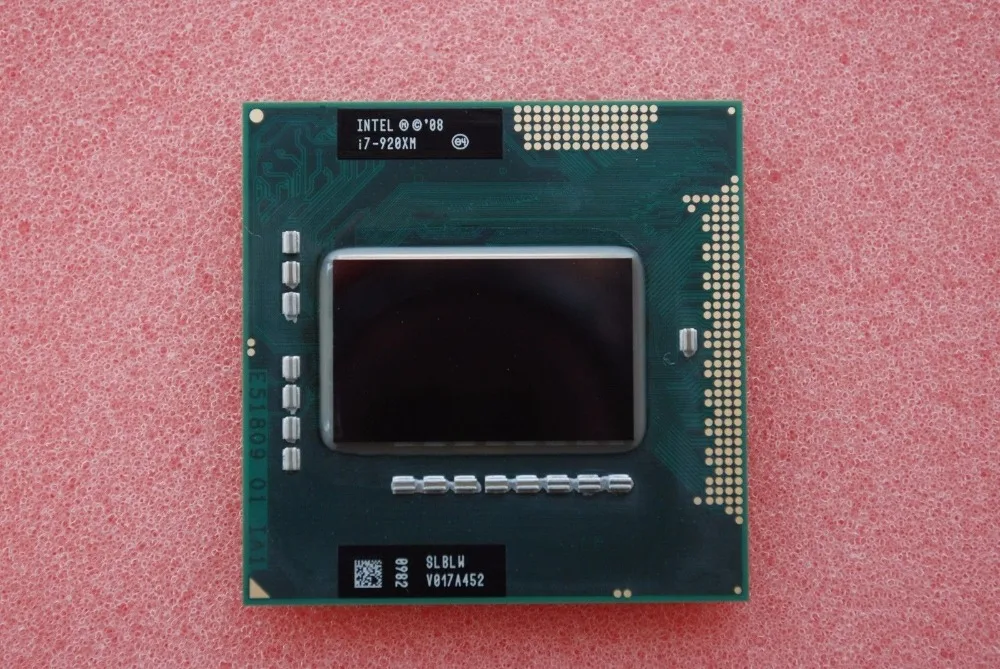 Процессор Intel Core i7 920XM Extreme Edition 8M 2 00 3 20 ГГц процессор для ноутбука SLBLW|core 920xm|core i7intel
