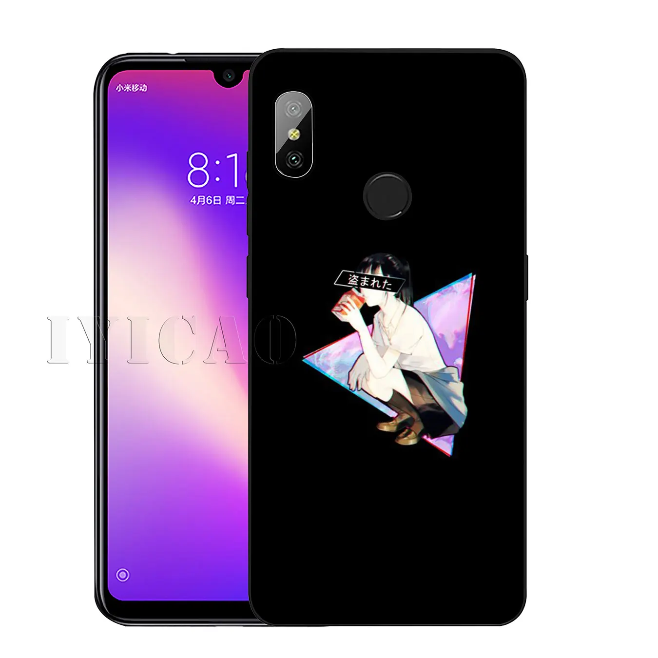 IYICAO LEWD Sad японский аниме Эстетическая статуя мягкий чехол для Xiaomi Redmi K20 8A 7A 6A 5A S2 4X