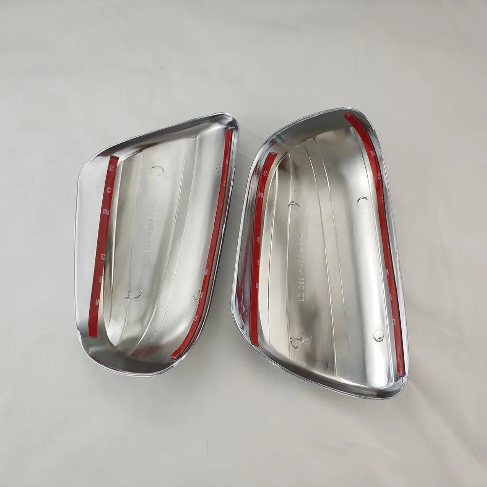 Крышка зеркала заднего вида для Toyota wish 2003 2004 2005 2006 2007 в новом стиле из 2 предметов ABS хромированные дверные Зеркало заднего вида с Le бы