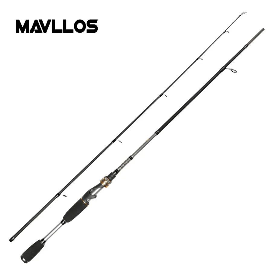 Mavllos 1 8 м портативный спиннинг для соленой воды вес приманки 5 25 г MH твердость