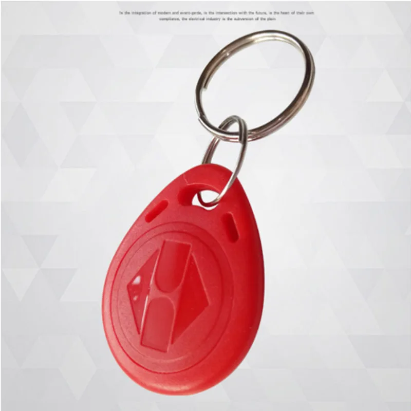 100 шт RFID брелок наклейки карты тег ключ 125 кГц ID контроль доступа посещаемость