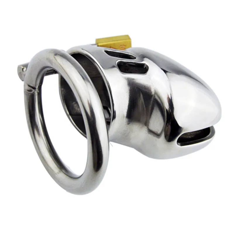 Adult Sex Toys Top Quality Stainless Steel Chastity Cage Cock Lock Male Penis Metal Device Toy Product for Men G117 | Красота и