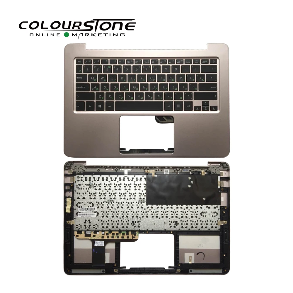 Русская клавиатура для ноутбука Asus UX305 UX305F UX305FA RU клавиатуры с C крышкой корпусом