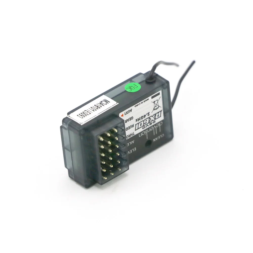 Walkera-receptor RX601 de 6 canales, transmisor/Radio al por mayor, para Walkera dev6s/DEVO7/dev7e/dev8s/DEVO12S-2