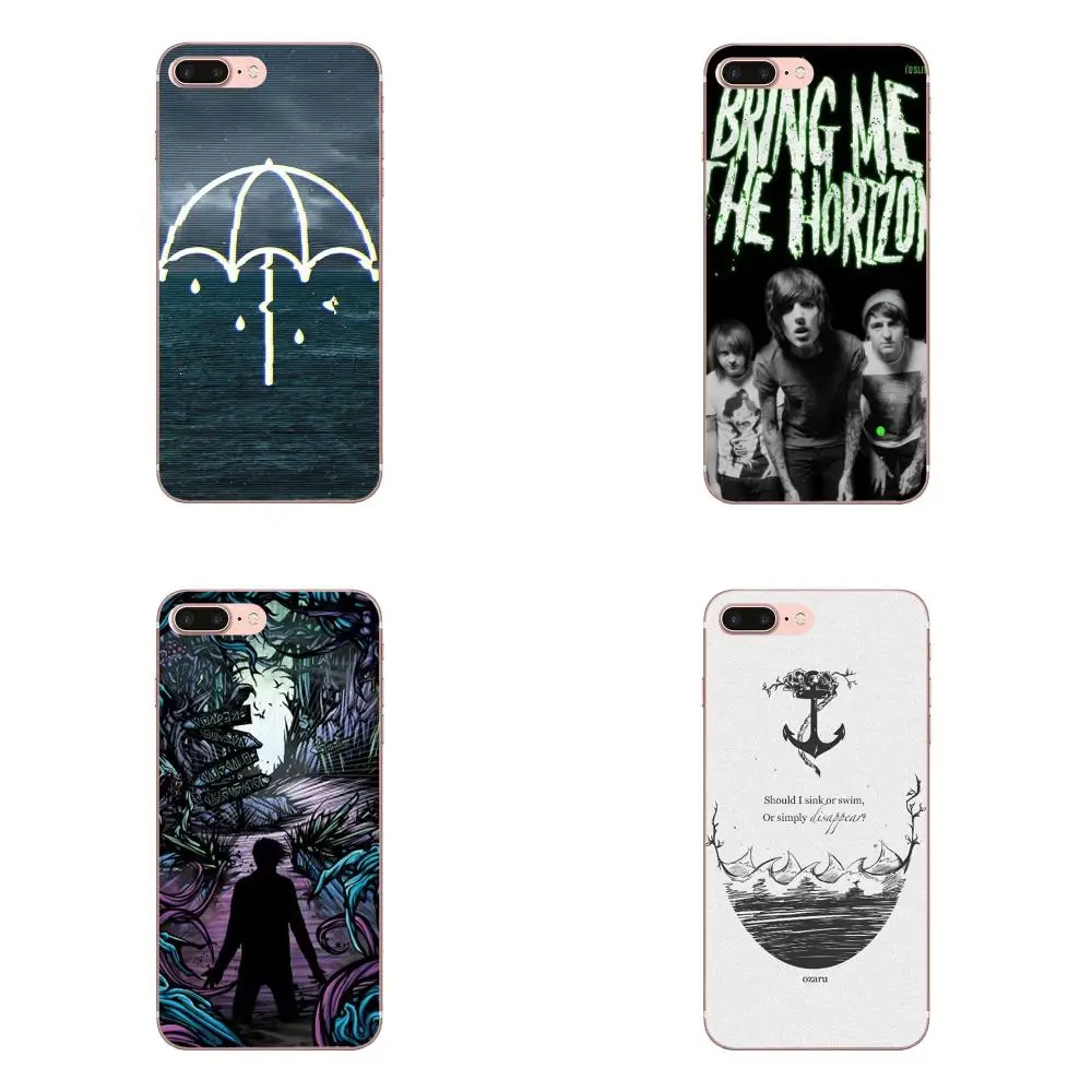 Мягкий чехол для телефона Bring Me The Horizon Samsung Galaxy Note 5 8 9 S3 S4 S5 S6 S7 S8 S9 S10 mini Edge Plus