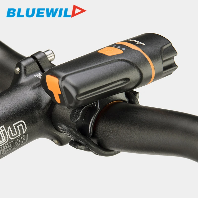 Новый оригинальный BLUEWILD L30 велосипедный передний светильник s USB перезаряжаемая