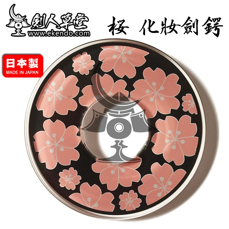  IKENDO. NET SP078 Сакура орнамент TSUBA Kendo поставки Tsuba аксессуары Кендо|Прочие продукты