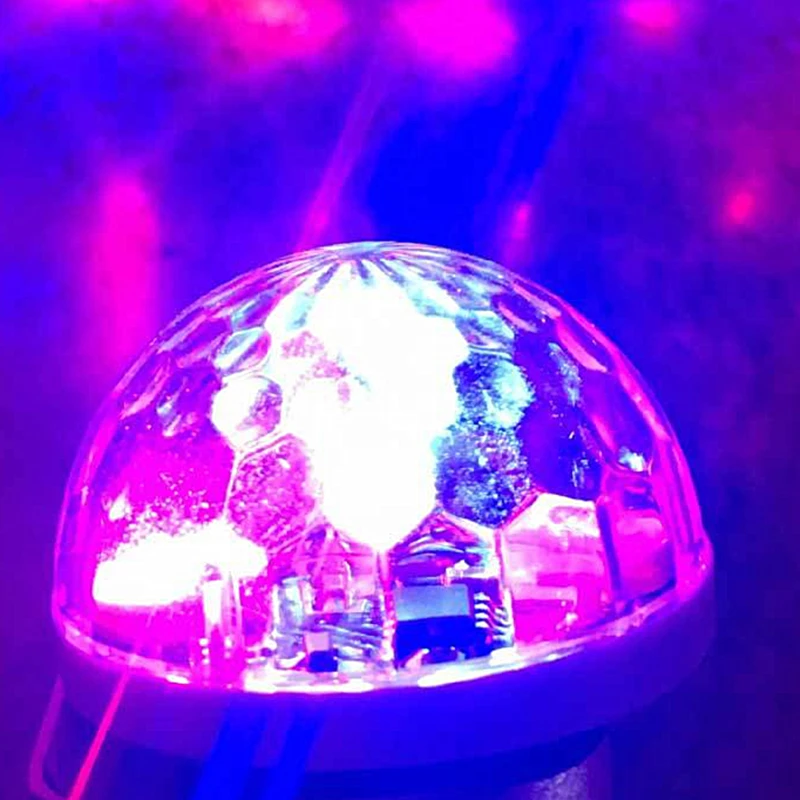 Новый светодиодный лазерный Dj маленький волшебный шар сценическая лампа USB