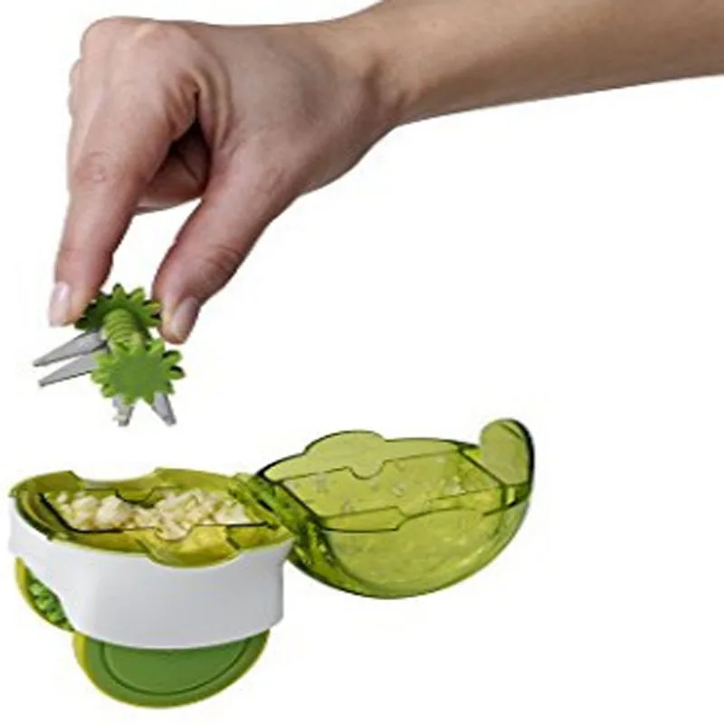 Мини терка для чеснока портативный пресс из нержавеющей стали ABS измельчитель