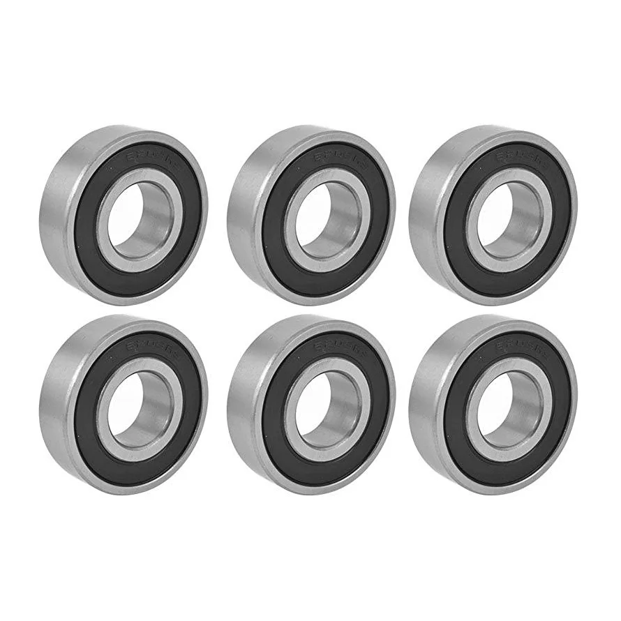 6203RS Shielded Deep Groove Radial Ball Bearings 17mmx40mmx12mm 10Pcs |