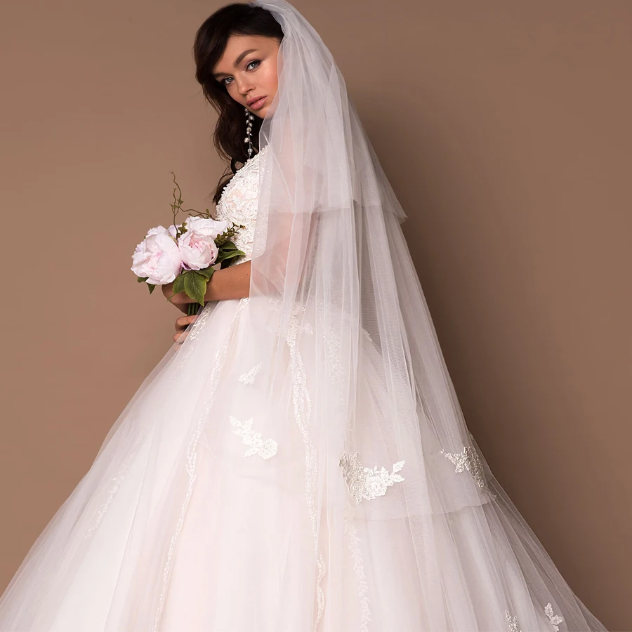 Сексуальные свадебные платья без рукавов с v-образным вырезом Vestidos De Novia без рукавов Бисероплетение Аппликация для бального платья свадебное платье индивидуальный дизайн