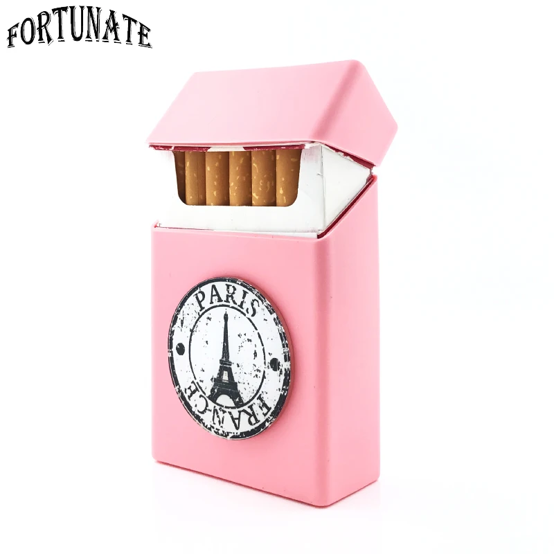 Силиконовый чехол для сигарет с изображением Парижской башни аксессуары курения