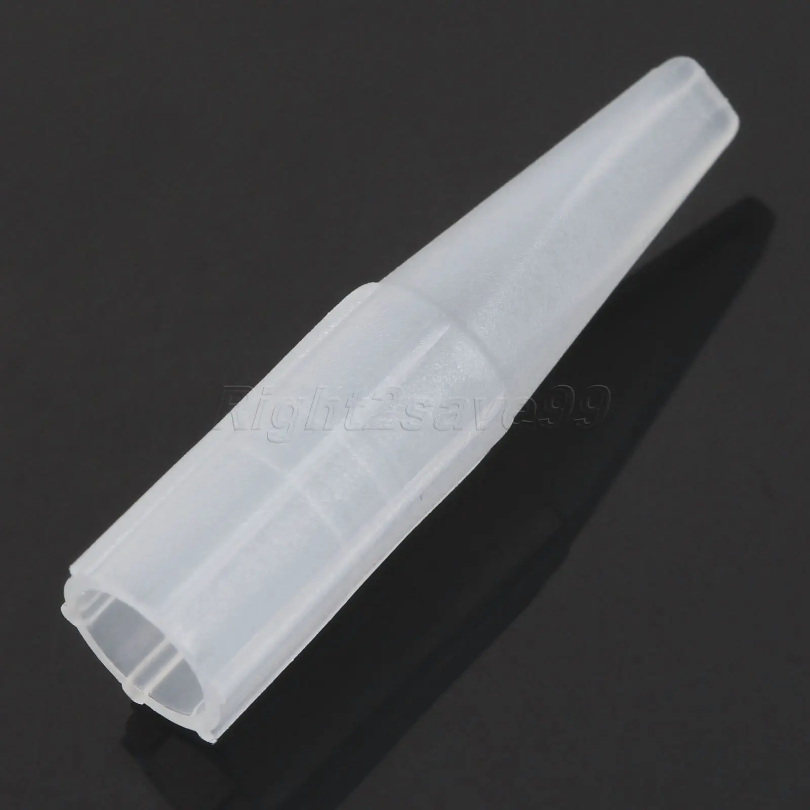 

50Pcs 3F Tattoo Needle Tips Eyebrow Needle Caps for Permanent Makeup Flat mouth