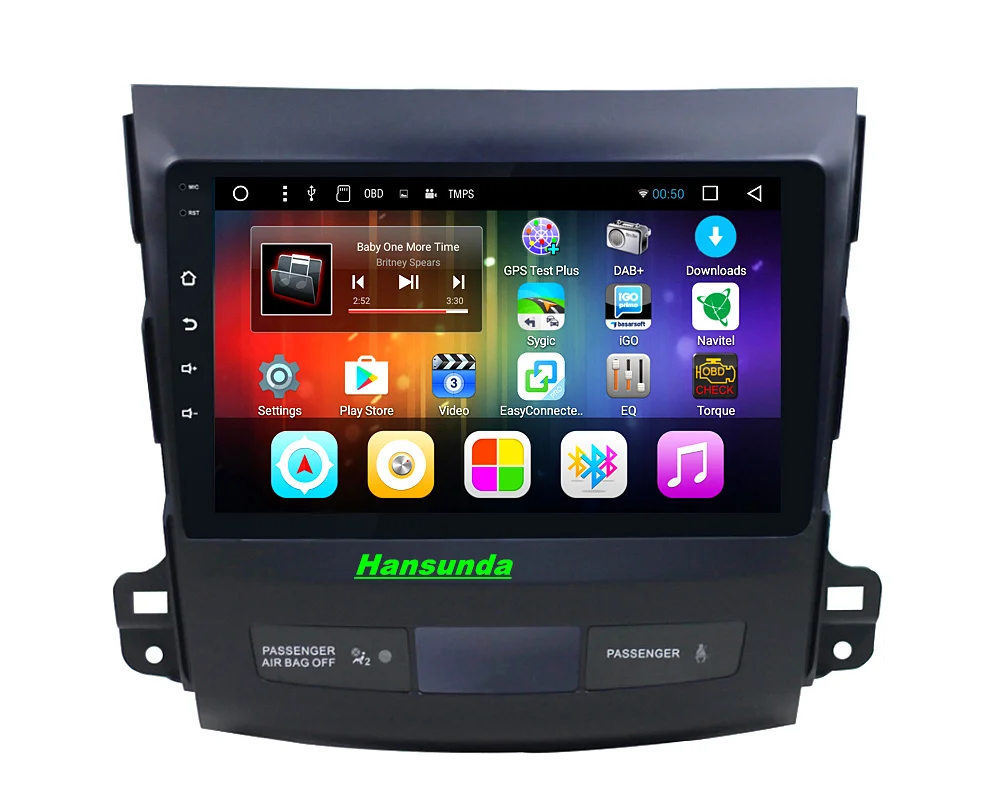 HD 1024X600 Android автомобильный dvd авто радио gps навигация dab bluetooth для Citroen C Crosser 2007 2008|radio