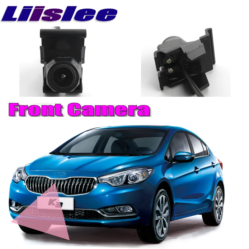 Передняя камера LiisLee для KIA Forte K3 2012 2018 2015 ручное управление|Камеры заднего вида