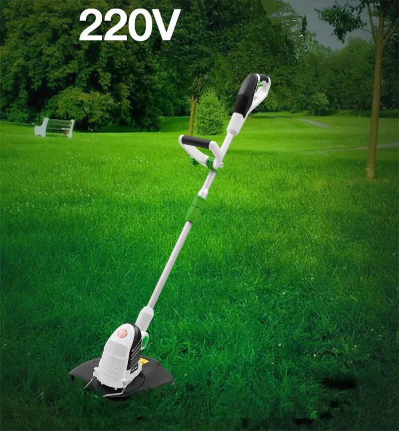 

Grass Trimmer 220v Electric Home Lawn Machine Cutting 280w 550w Power Garden Tool Set