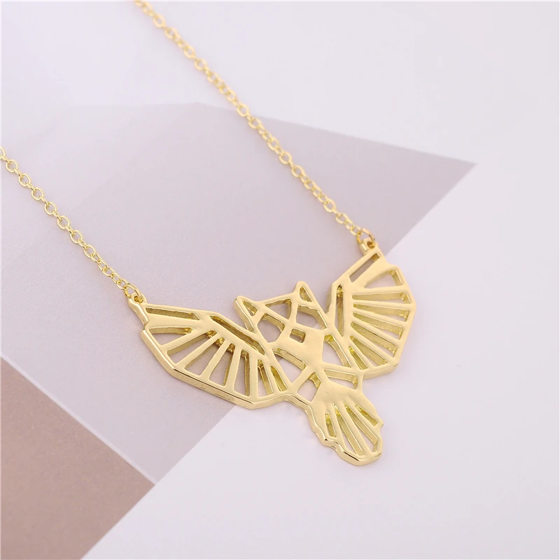 10 шт./лот 2017 милое ожерелье ручной работы с животными ювелирное изделие оригами