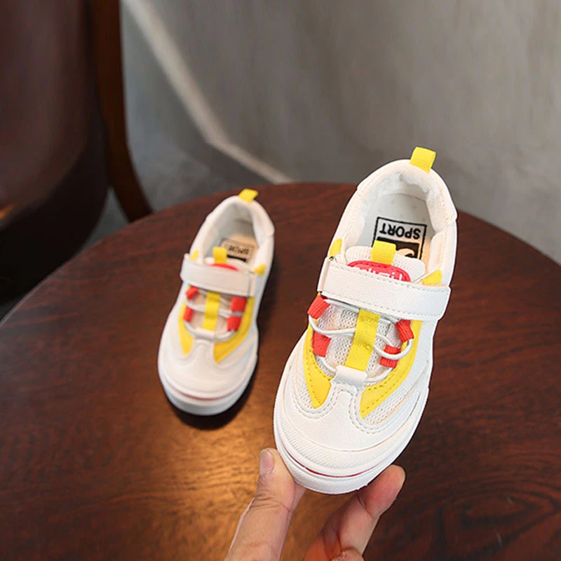 CANDOMOM 2018 New Children Sports Running Magic Sticker Shoes For Boy Wear Rresistant Sneakers Outdoor Breathable | Спорт и