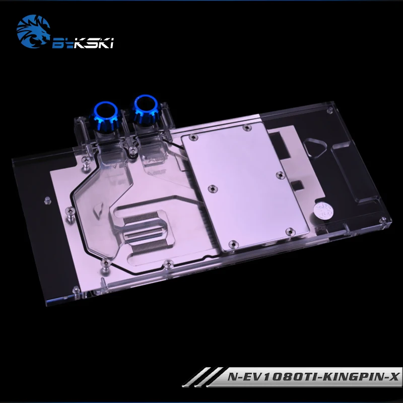 BykskiN EV1080TI KINGPIN X блок водяного охлаждения с полным покрытием VGA со светодиодной
