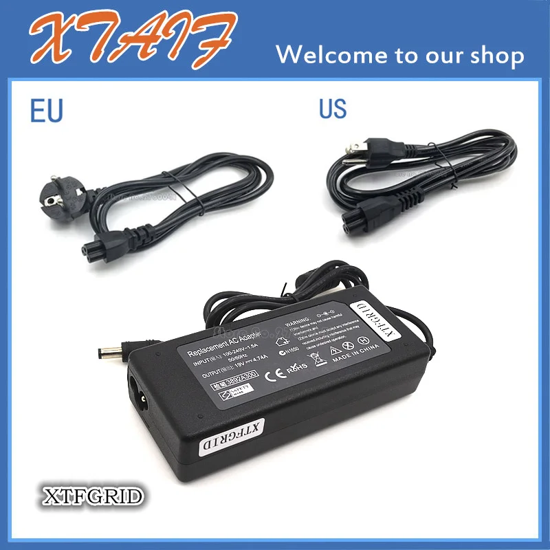 19V 4.74A AC/DC Power Supply Adapter Charger for ASUS F81SE F9 X80N F8Tr X81SE F3 ADP-90SB BB PA-1900-24 36 K50 K52 K51 K40A