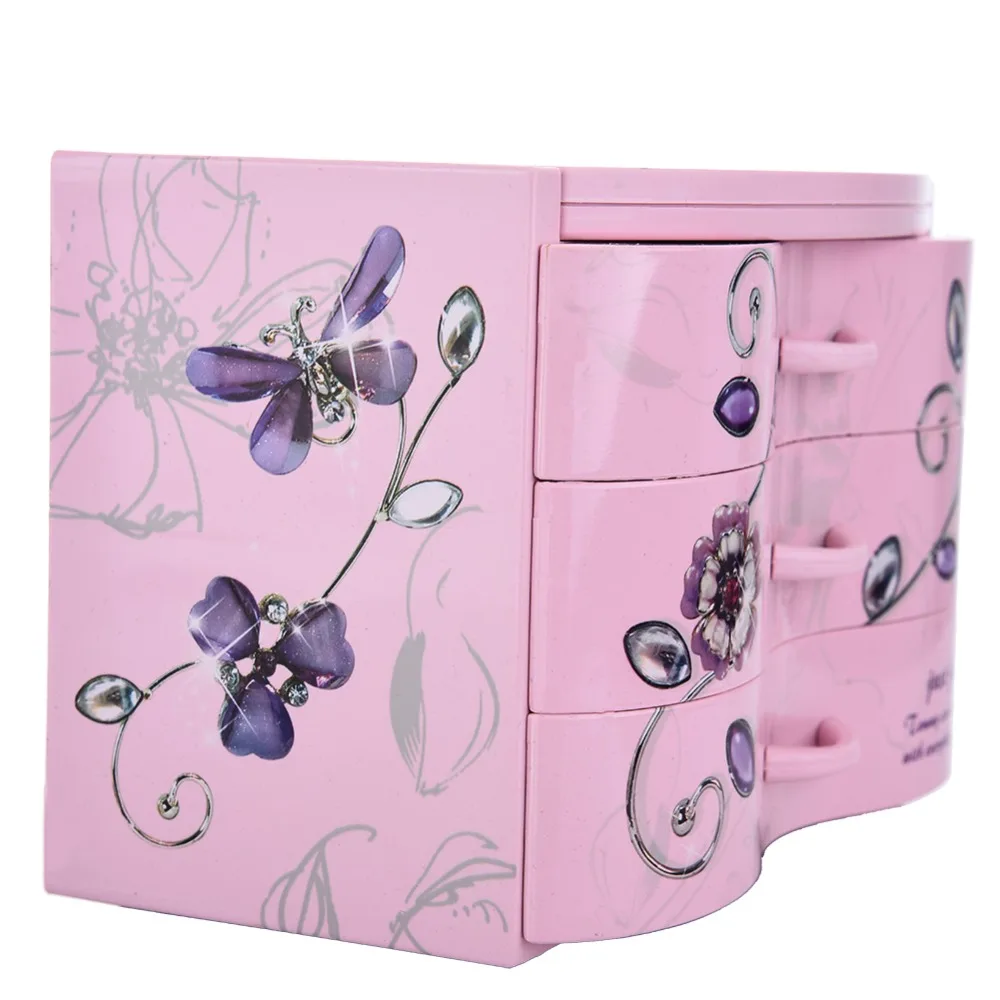 SuNAMCOME Алиса в стране чудес музыкальная шкатулка и зеркало мечта девушка детский